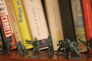 The green army men on a peacekeeping mission.