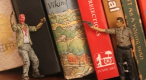 Vote for #1 - Rick blasting one solo walker.