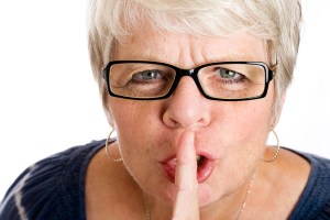 Agnes the Librarian.  She thinks Hatcher's a dick, but not the private kind.