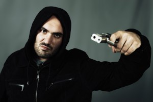 The DiStefano Brothers - a pair of gun toting hoodlums even when East Randomtown wasn't zombified